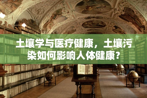 土壤学与医疗健康，土壤污染如何影响人体健康？