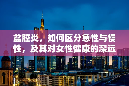 盆腔炎，如何区分急性与慢性，及其对女性健康的深远影响？