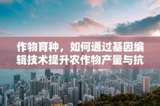 作物育种，如何通过基因编辑技术提升农作物产量与抗逆性？