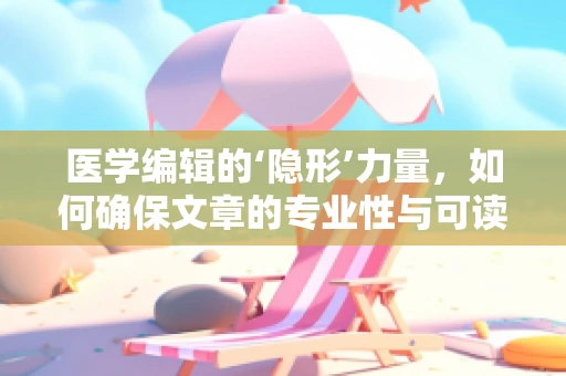 医学编辑的‘隐形’力量，如何确保文章的专业性与可读性并重？