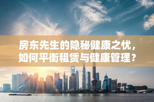房东先生的隐秘健康之忧，如何平衡租赁与健康管理？
