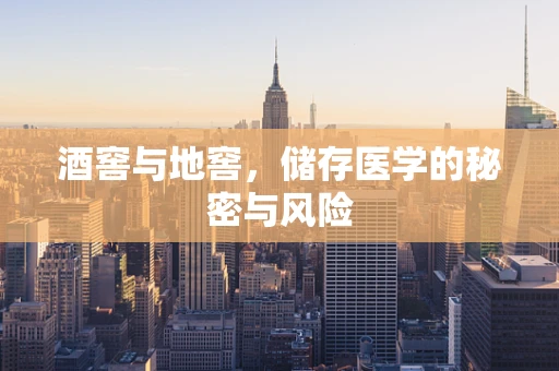 酒窖与地窖，储存医学的秘密与风险