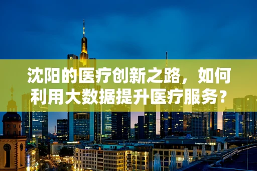 沈阳的医疗创新之路，如何利用大数据提升医疗服务？