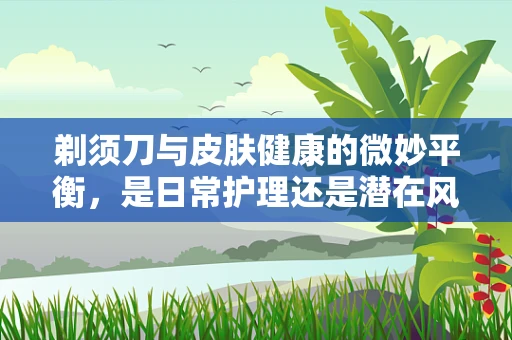 剃须刀与皮肤健康的微妙平衡，是日常护理还是潜在风险？
