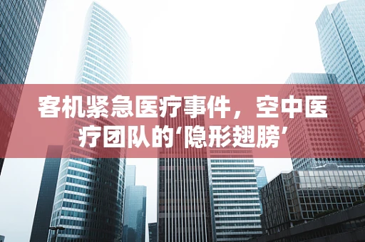 客机紧急医疗事件，空中医疗团队的‘隐形翅膀’
