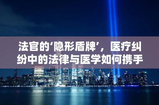 法官的‘隐形盾牌’，医疗纠纷中的法律与医学如何携手保护正义？