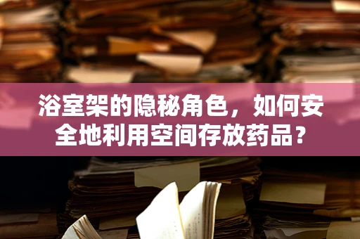 浴室架的隐秘角色，如何安全地利用空间存放药品？