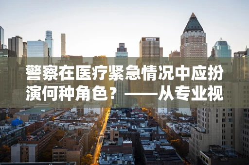 警察在医疗紧急情况中应扮演何种角色？——从专业视角看警医合作的重要性