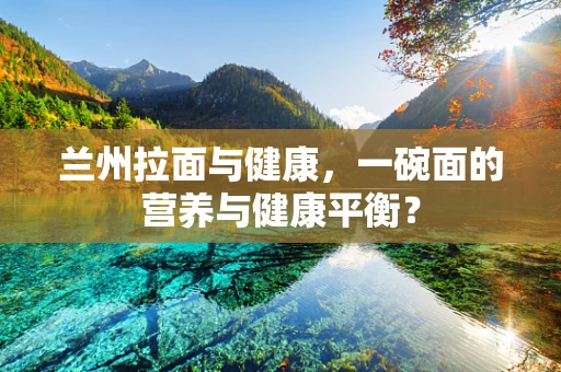兰州拉面与健康，一碗面的营养与健康平衡？