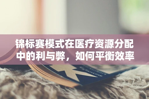 锦标赛模式在医疗资源分配中的利与弊，如何平衡效率与公平？