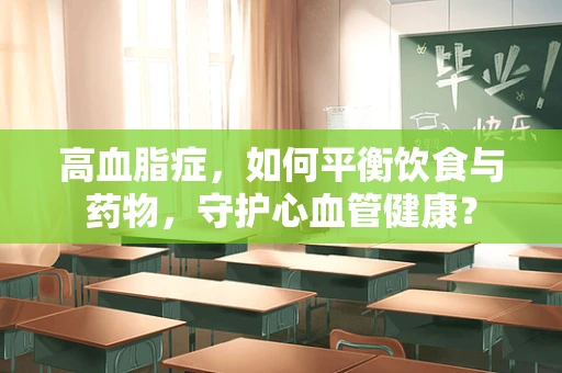 高血脂症，如何平衡饮食与药物，守护心血管健康？