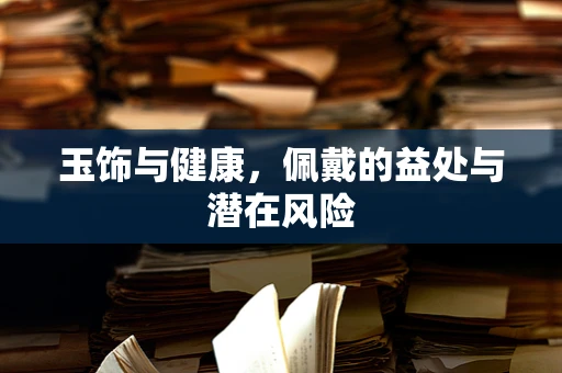 玉饰与健康，佩戴的益处与潜在风险