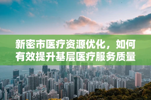 新密市医疗资源优化，如何有效提升基层医疗服务质量？