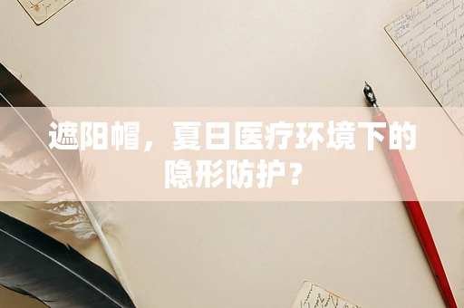 遮阳帽，夏日医疗环境下的隐形防护？