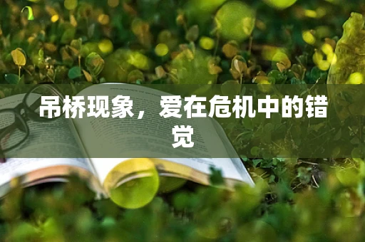 吊桥现象，爱在危机中的错觉