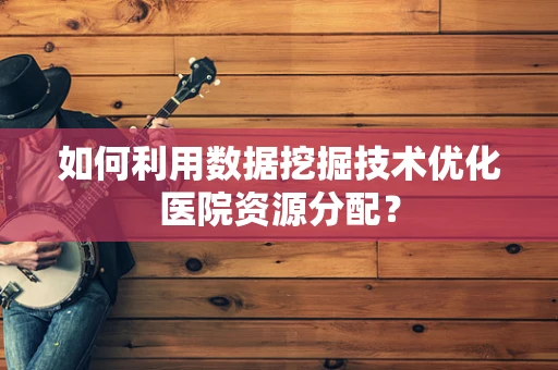 如何利用数据挖掘技术优化医院资源分配？