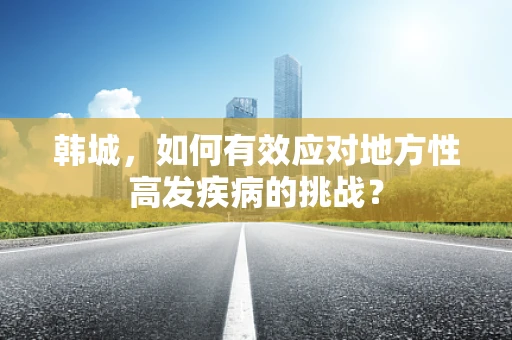韩城，如何有效应对地方性高发疾病的挑战？