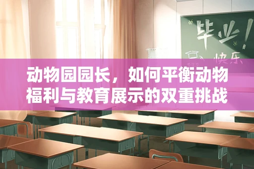 动物园园长，如何平衡动物福利与教育展示的双重挑战？