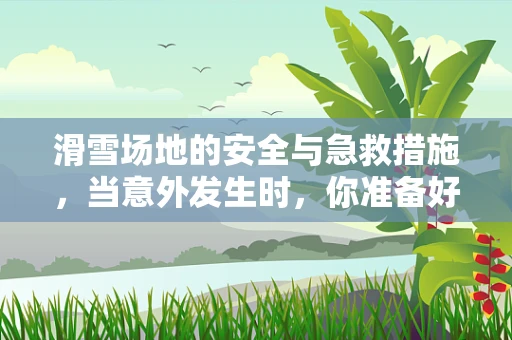 滑雪场地的安全与急救措施，当意外发生时，你准备好了吗？
