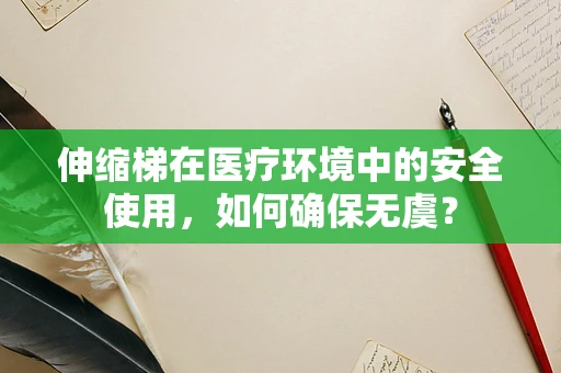 伸缩梯在医疗环境中的安全使用，如何确保无虞？