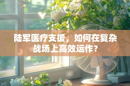 陆军医疗支援，如何在复杂战场上高效运作？