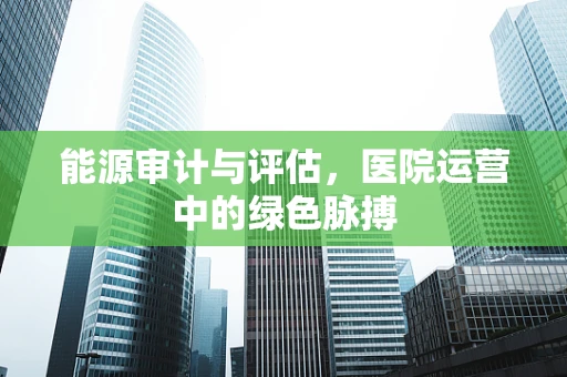 能源审计与评估，医院运营中的绿色脉搏