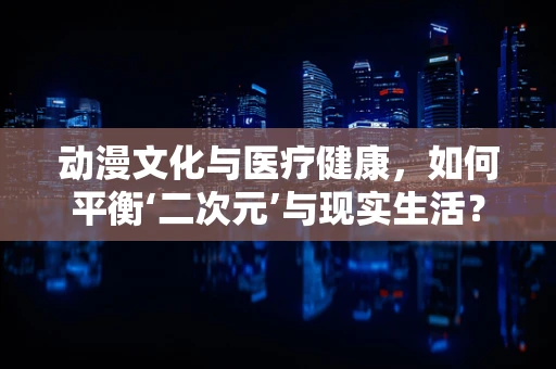 动漫文化与医疗健康，如何平衡‘二次元’与现实生活？