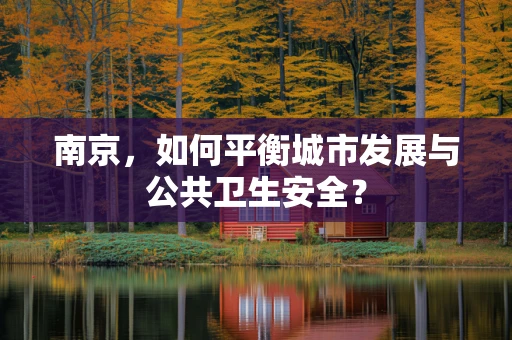 南京，如何平衡城市发展与公共卫生安全？