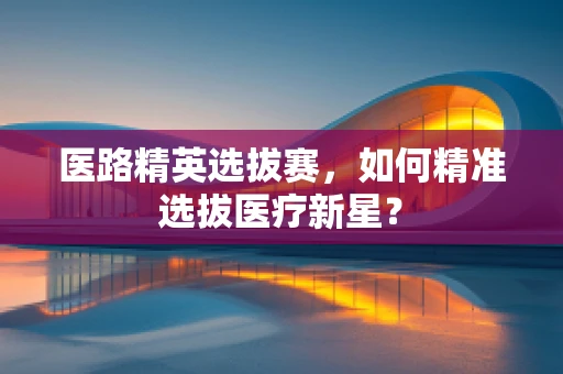 医路精英选拔赛，如何精准选拔医疗新星？