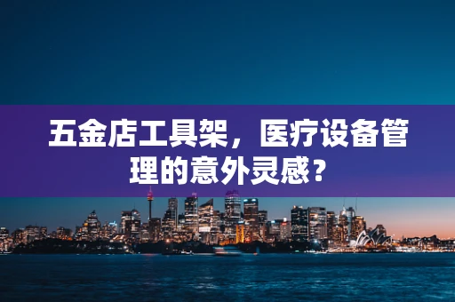 五金店工具架，医疗设备管理的意外灵感？