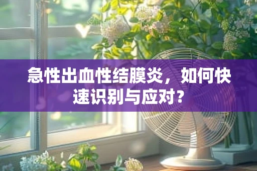 急性出血性结膜炎，如何快速识别与应对？