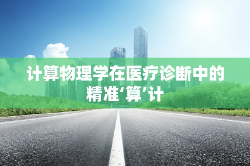 计算物理学在医疗诊断中的精准‘算’计
