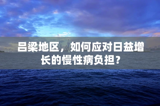 吕梁地区，如何应对日益增长的慢性病负担？