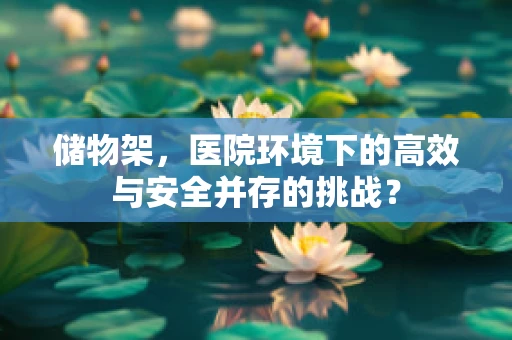 储物架，医院环境下的高效与安全并存的挑战？