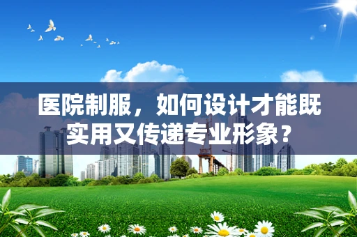 医院制服，如何设计才能既实用又传递专业形象？