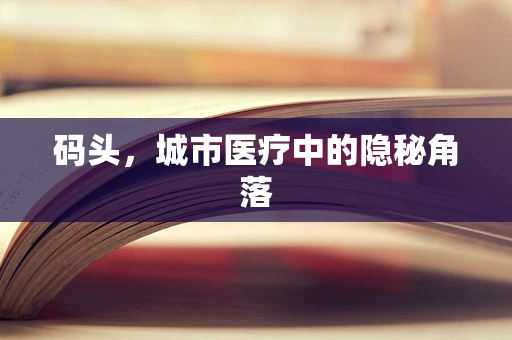 码头，城市医疗中的隐秘角落