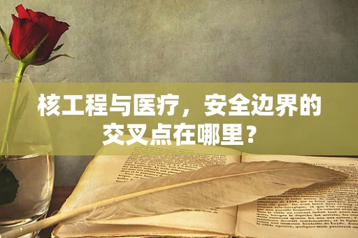 核工程与医疗，安全边界的交叉点在哪里？