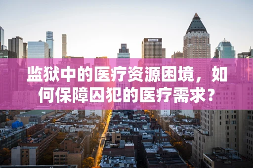 监狱中的医疗资源困境，如何保障囚犯的医疗需求？