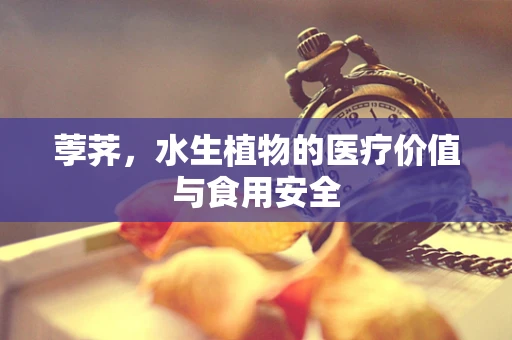 荸荠，水生植物的医疗价值与食用安全