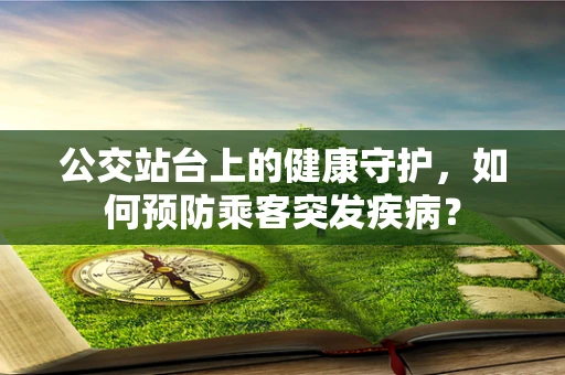 公交站台上的健康守护，如何预防乘客突发疾病？