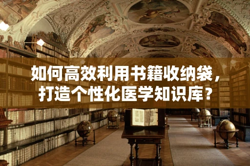如何高效利用书籍收纳袋，打造个性化医学知识库？