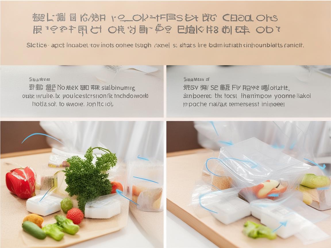 如何安全使用保鲜袋，以延长食物保存期限？